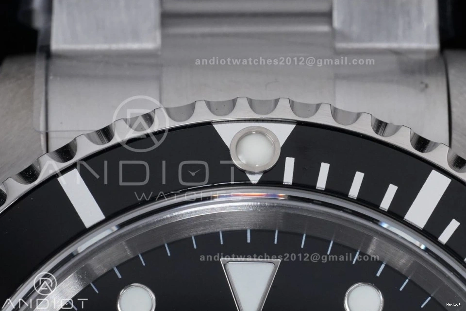 Edition SS 904L 16610 SH3135 on Rehaut Best TMF No Submariner Engraving LN Bracelet Black Steel 1:1 0519